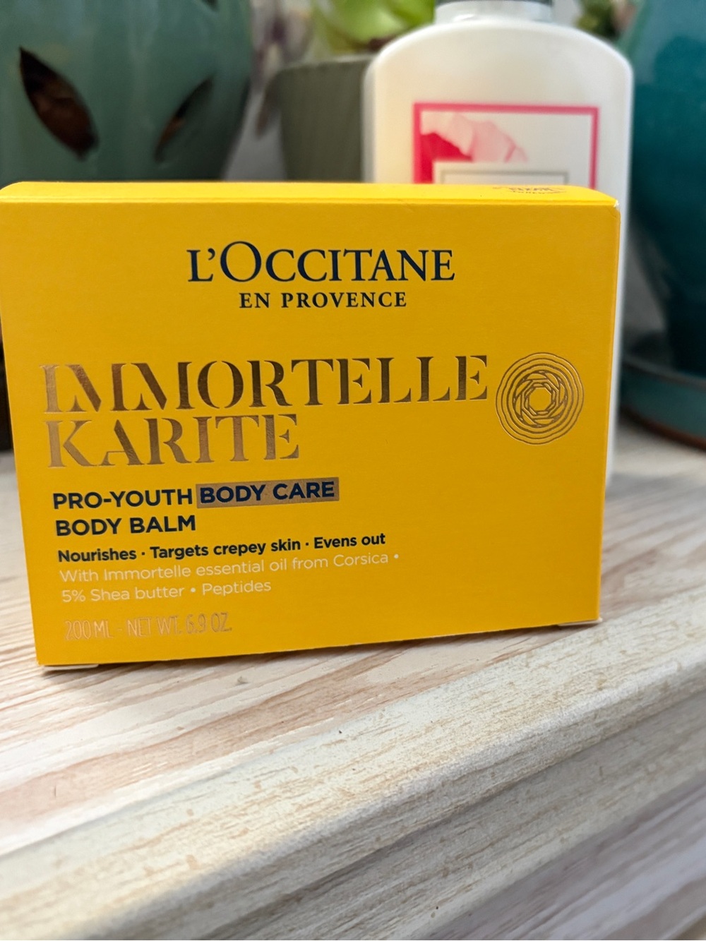 L'OCCITANE Immortelle Body Balm - Bright Yellow